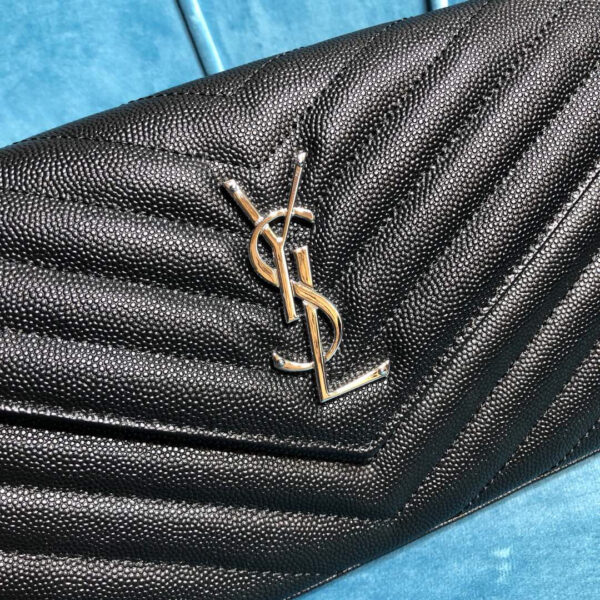 YSL CASSANDRE MATELASSÉ CHAIN WALLET