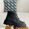 「#2521」Wheat colored letter ankle boots