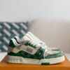Cotton fabric low-top sneakers