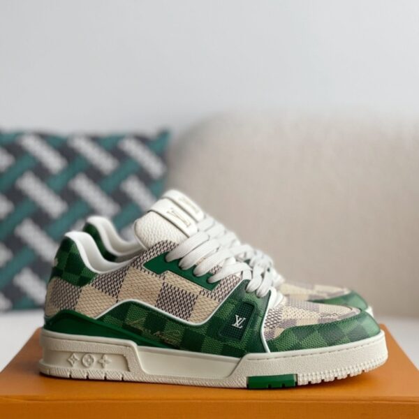 Cotton fabric low-top sneakers