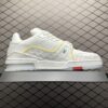 Colorful low-top casual sneakers