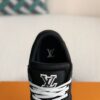 Black Calf Leather Sneakers