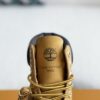 Wheat colored letter ankle boots
