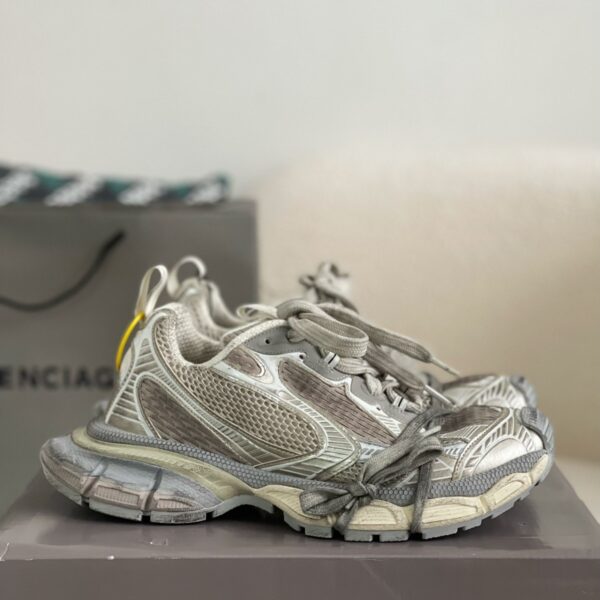 White Silver Summer Mesh