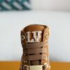 「#2521」Wheat colored letter ankle boots
