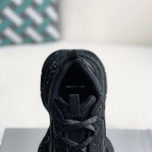 Triple Rhinestone Men's Sneakers