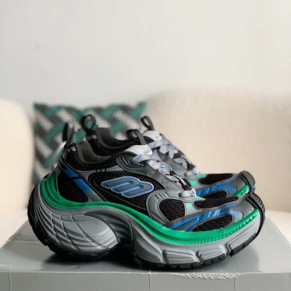 Sneakers "Black Green"