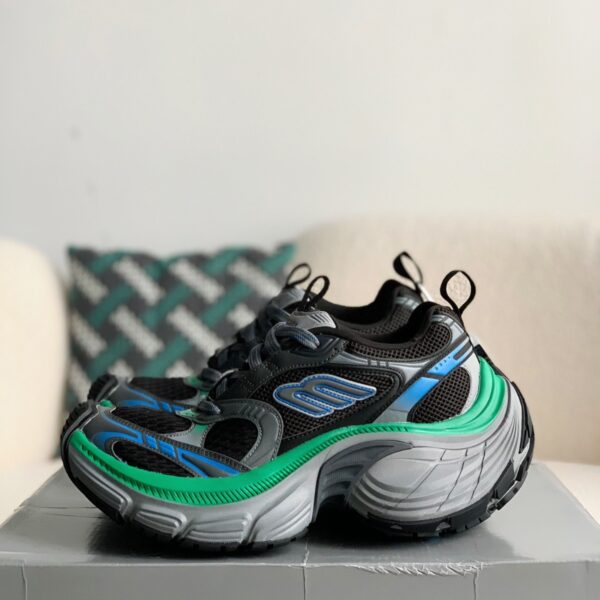 Sneakers "Black Green"