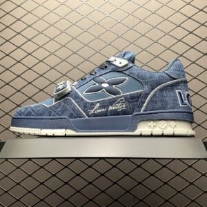 Denim Low-Top Casual Sneakers