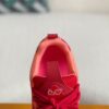 Red Two-Tone 'Skate' Sneakers