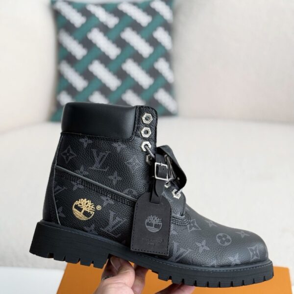 「#2534」Wheat colored letter ankle boots