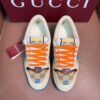 Fluffy colorful sneakers