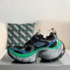 Sneakers "Black Green"