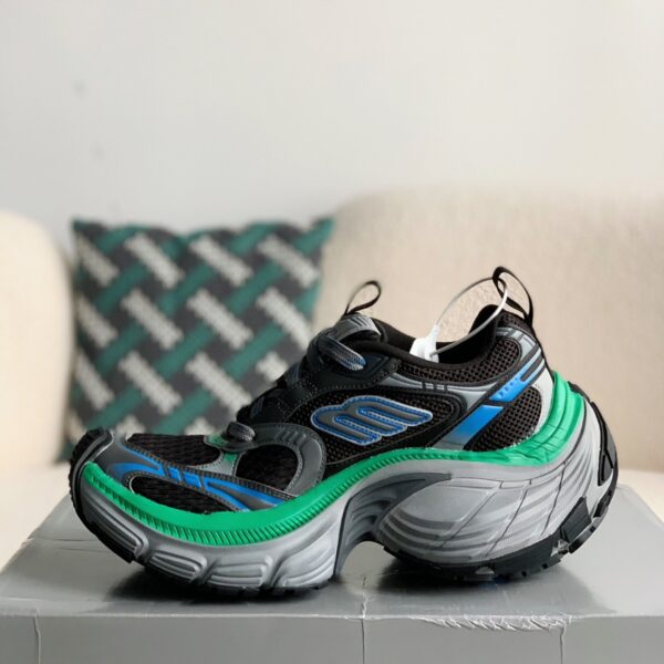 Sneakers "Black Green"