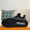 Black Calf Leather Sneakers
