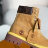 「#2511」Wheat colored letter ankle boots