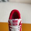 Red men's sports shoes