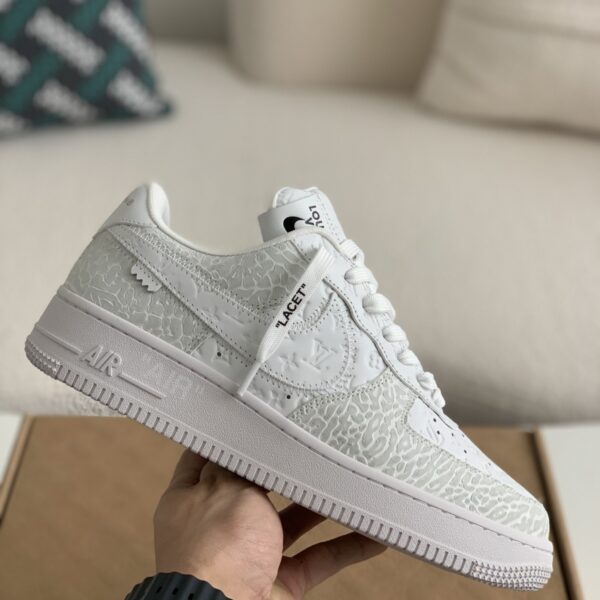 White Lettering Sneakers