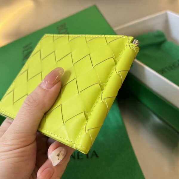 Bottega Veneta BV Intrecciato Bill Clip Wallet