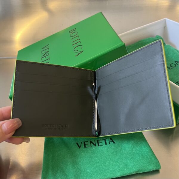 Bottega Veneta BV Intrecciato Bill Clip Wallet