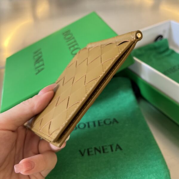 Bottega Veneta BV Intrecciato Bill Clip Wallet