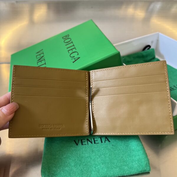 Bottega Veneta BV Intrecciato Bill Clip Wallet