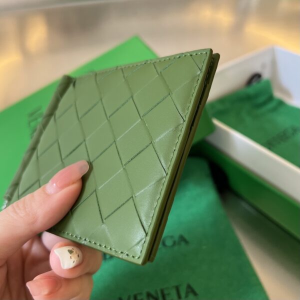 Bottega Veneta BV Intrecciato Bill Clip Wallet