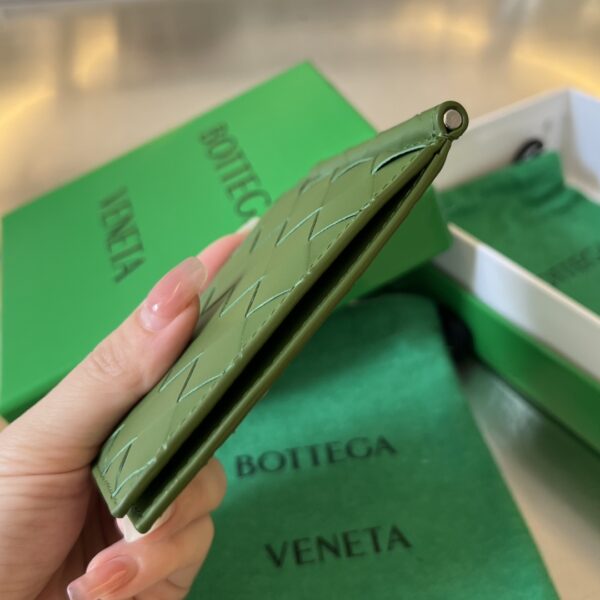 Bottega Veneta BV Intrecciato Bill Clip Wallet