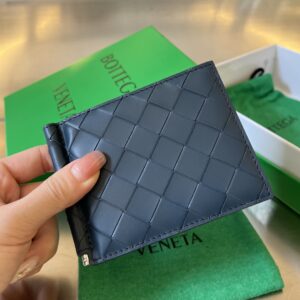 Bottega Veneta BV Intrecciato Bill Clip Wallet