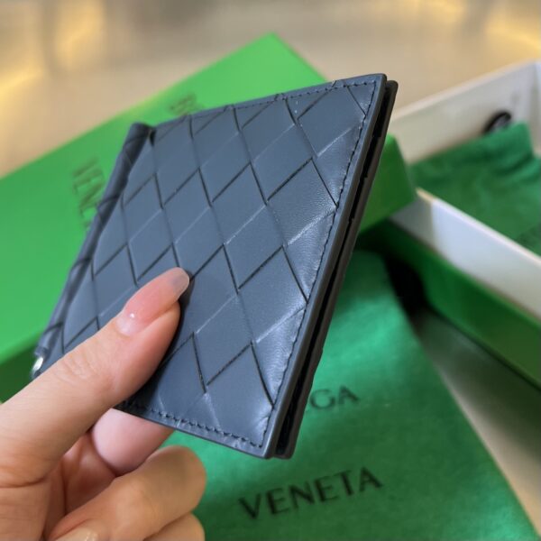 Bottega Veneta BV Intrecciato Bill Clip Wallet