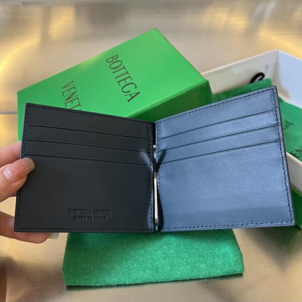 Bottega Veneta BV Intrecciato Bill Clip Wallet