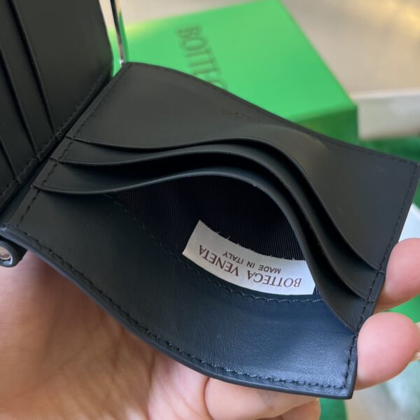 Bottega Veneta BV Intrecciato Bill Clip Wallet