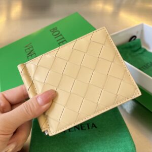Bottega Veneta BV Intrecciato Bill Clip Wallet