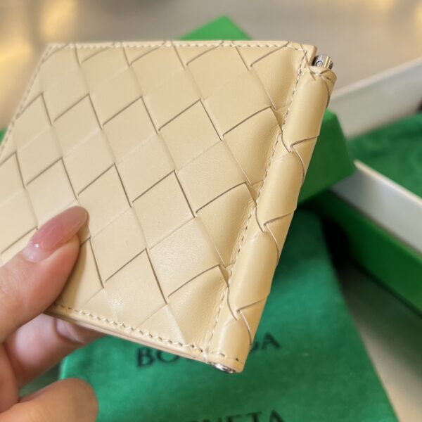 Bottega Veneta BV Intrecciato Bill Clip Wallet