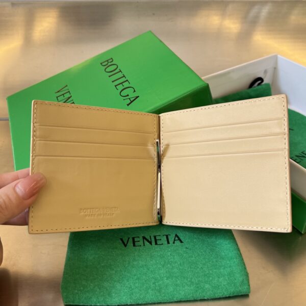 Bottega Veneta BV Intrecciato Bill Clip Wallet