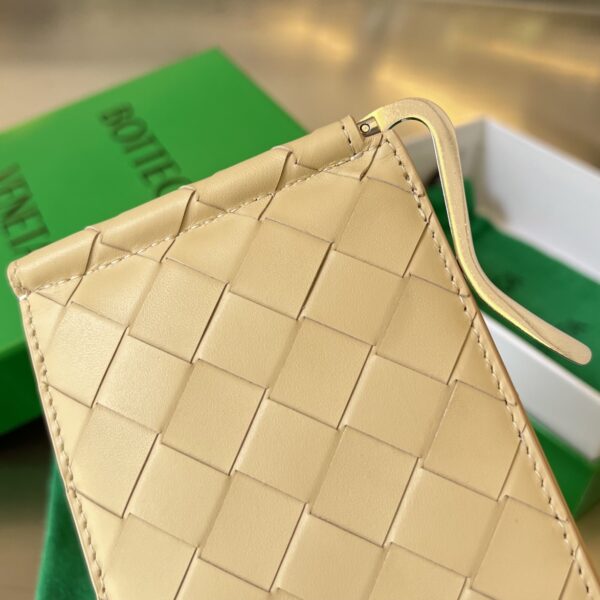 Bottega Veneta BV Intrecciato Bill Clip Wallet