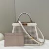 Fendi Iconic Peekaboo ISeeU Medium Handbag
