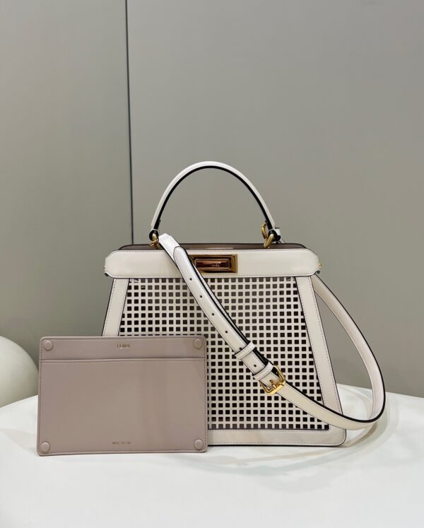 Fendi Iconic Peekaboo ISeeU Medium Handbag