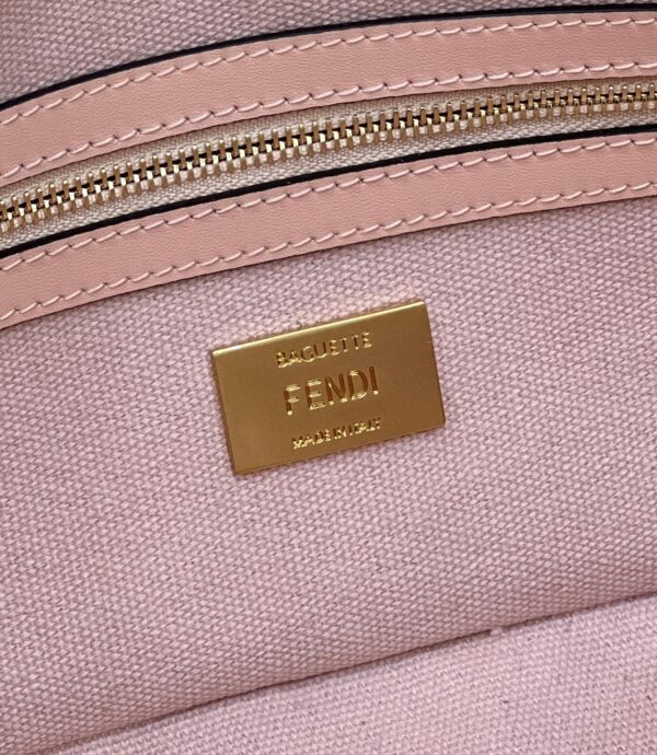 Fendi Baguette FF canvas bag