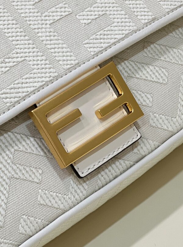 Fendi Baguette FF canvas bag