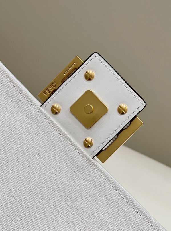 Fendi Baguette FF canvas bag