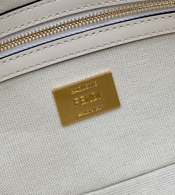 Fendi Baguette FF canvas bag