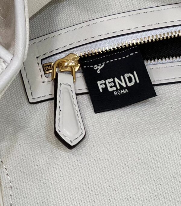 Fendi Baguette FF canvas bag