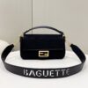 Fendi Baguette FF canvas bag