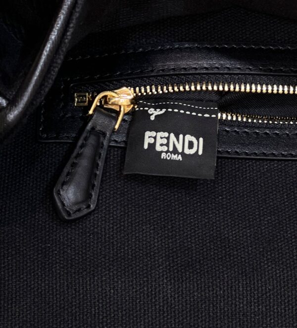 Fendi Baguette FF canvas bag