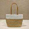 Prada Crochet and leather tote bag