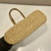 Prada Crochet and leather tote bag