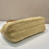 Prada Crochet and leather tote bag