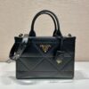 Prada Small leather Prada Symbole bag with topstitching
