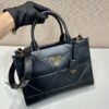 Prada Small leather Prada Symbole bag with topstitching